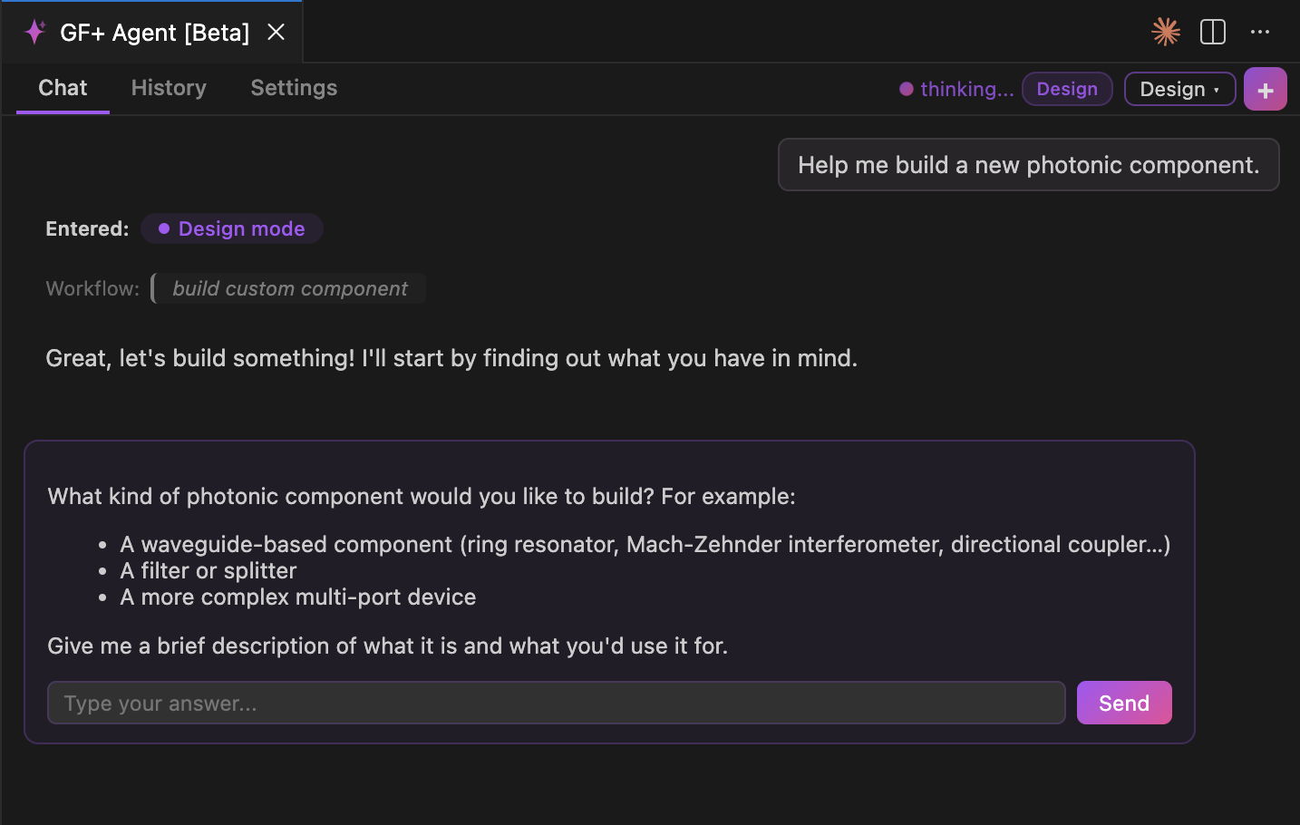 Describe your component