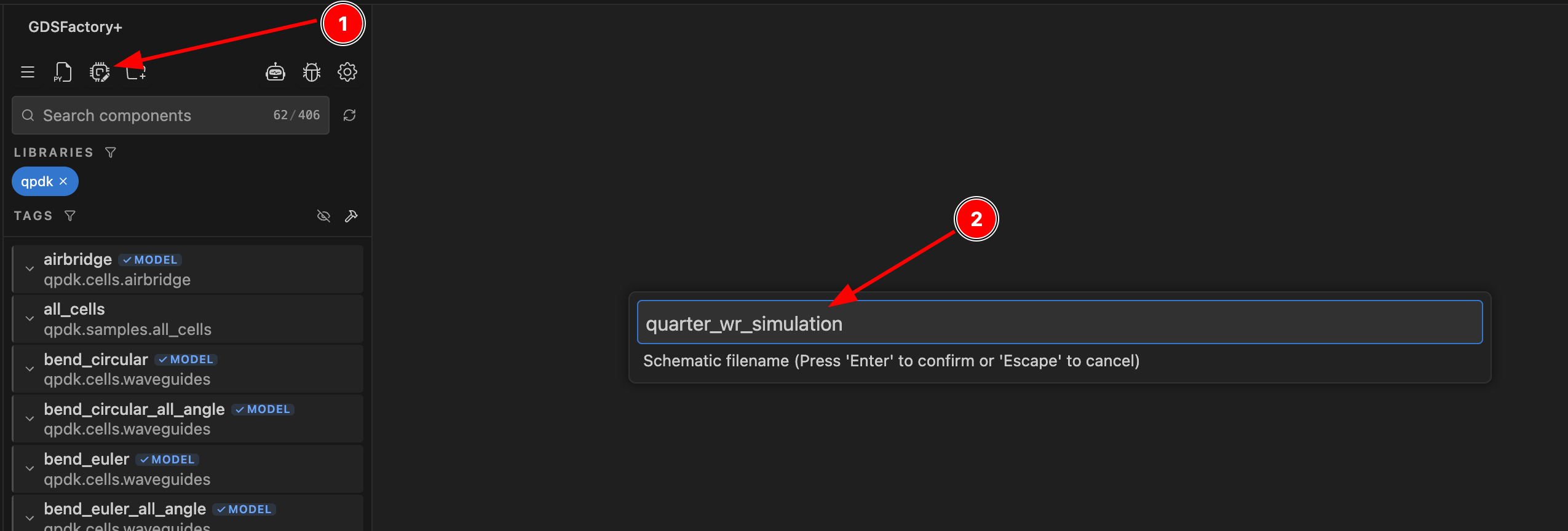 Create schematic