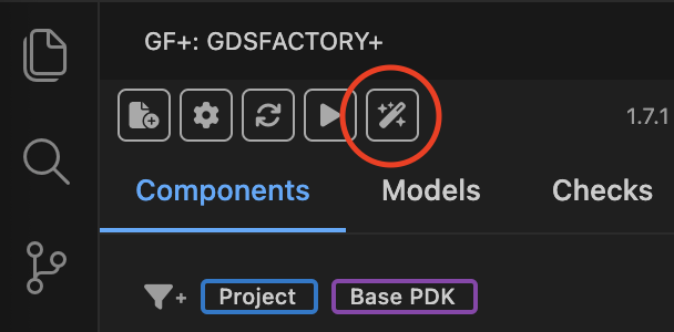 Open Agent button