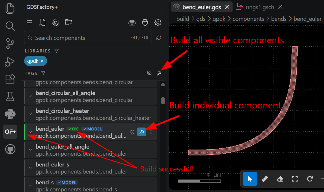 Force build components