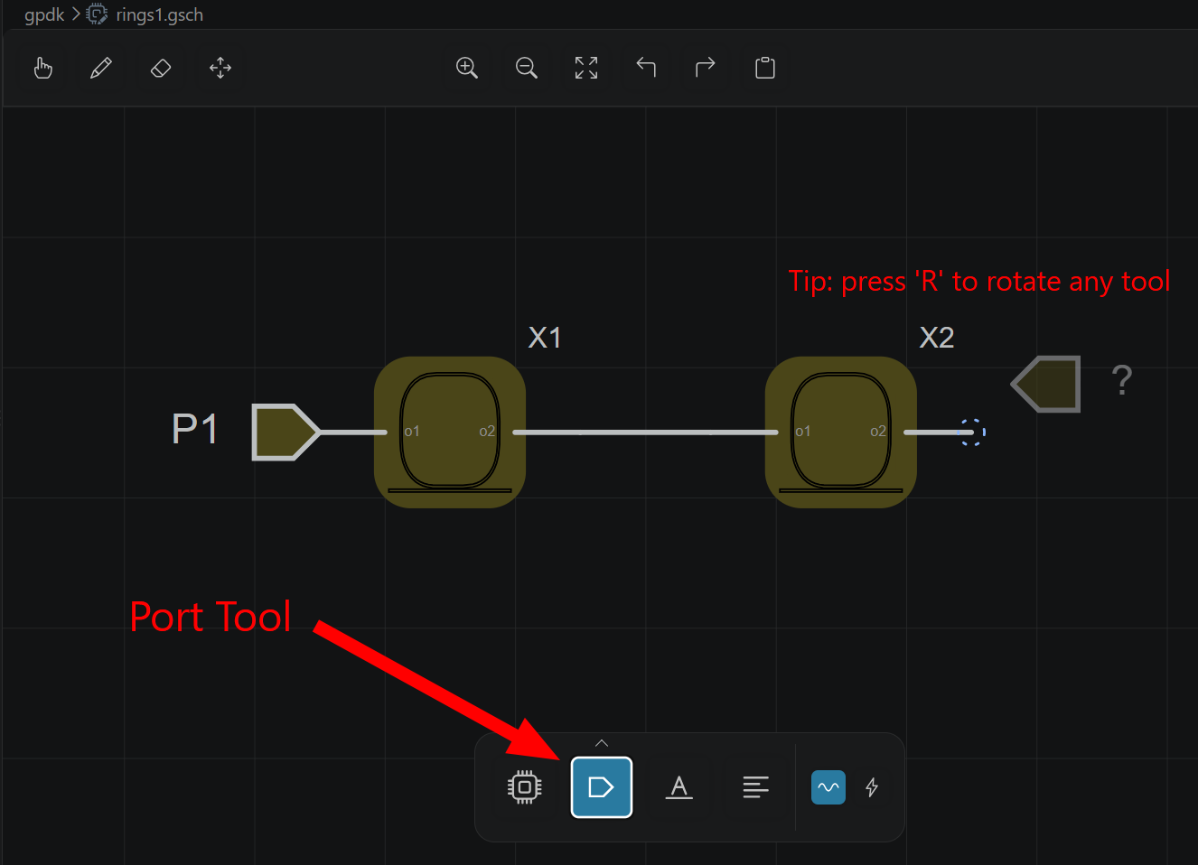 Add ports