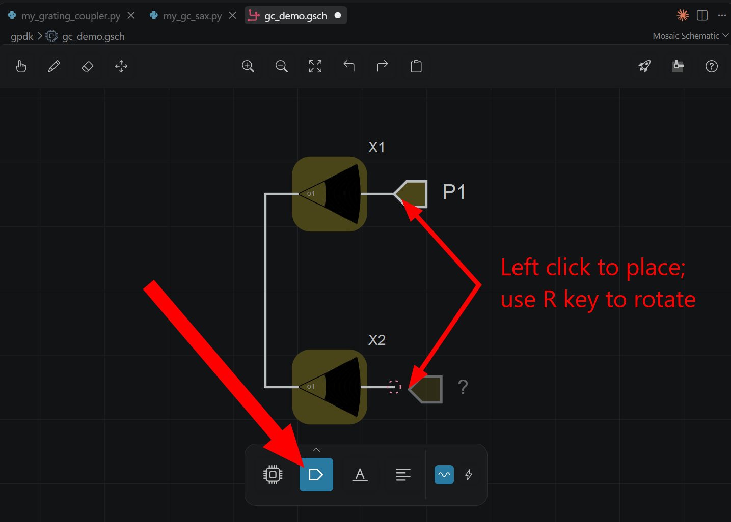 Add ports to gcs