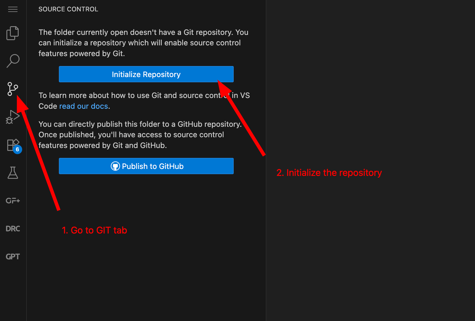 Create repository