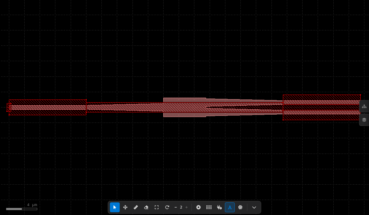 Passing LVS — clean splitter, zero findings