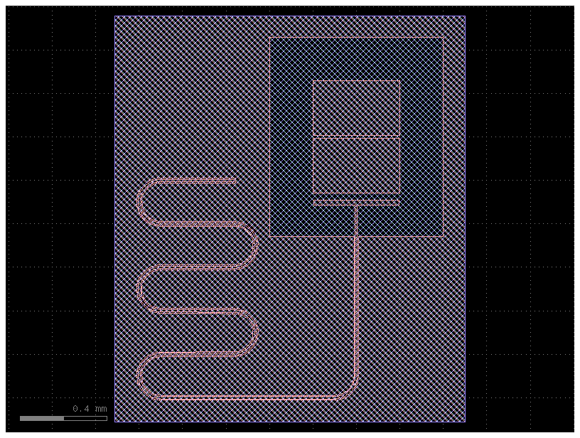 QPDK conductor geometry after etch conversion