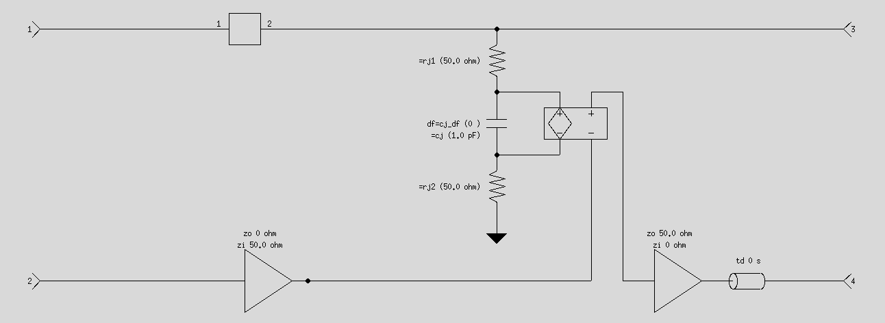 MZM 4-port unit cell